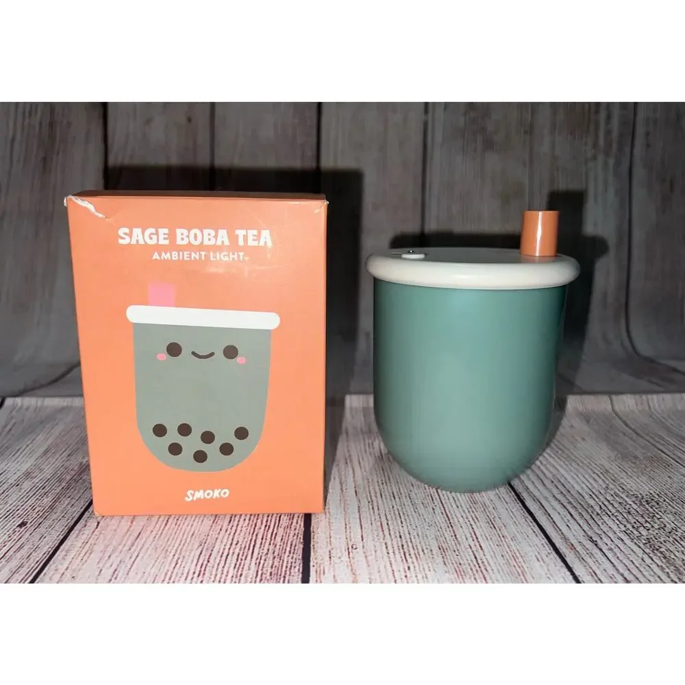 NIB Smoko Sage Boba Tea Ambient Light Energy efficient LED lamp